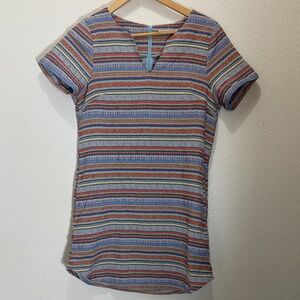 Ellison Striped Multicolor Women's Dress, Size S